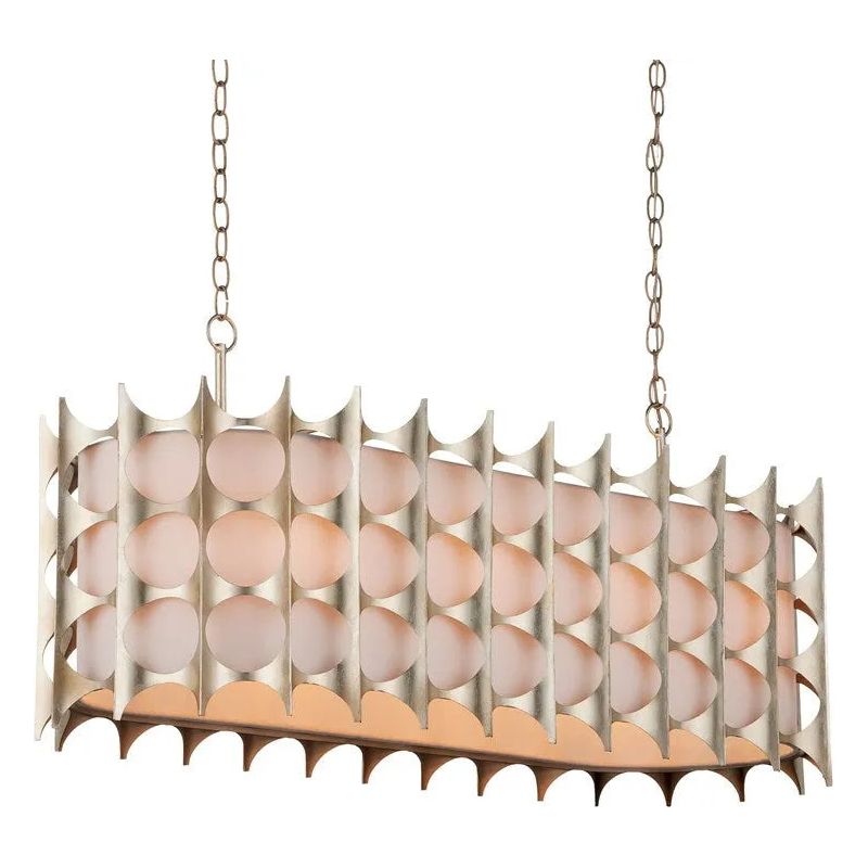 Currey and Company - Bardi Linear Chandelier - 9000-1141 | Montreal Lighting & Hardware