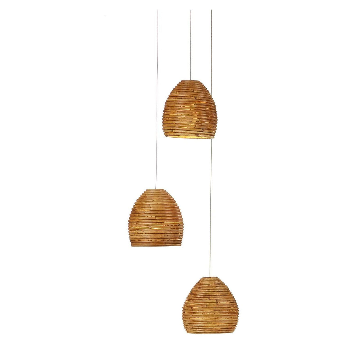 Currey and Company - Beehive Multi Light Pendant - 9000-0999 | Montreal Lighting & Hardware