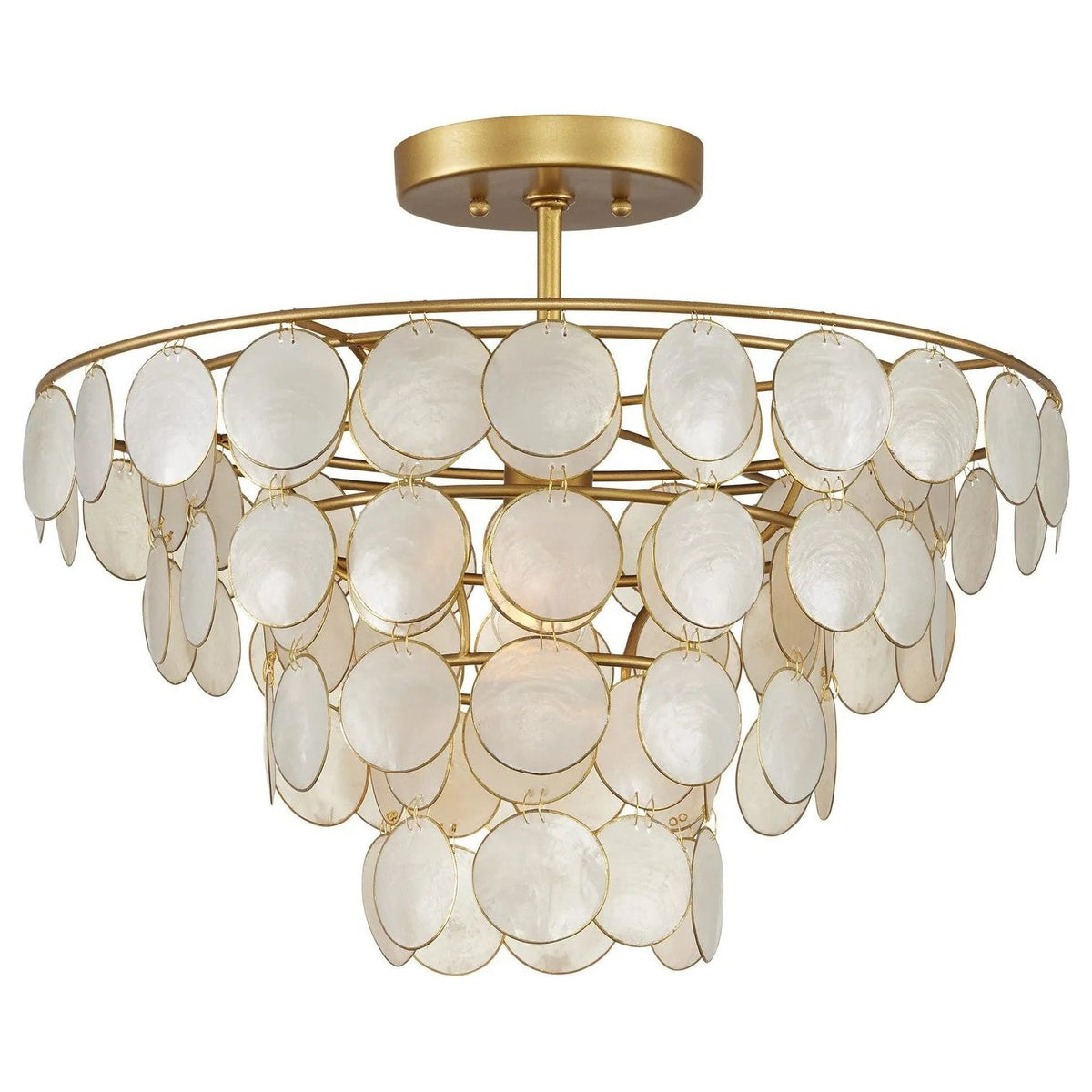 Currey and Company - Bon Vivant Semi-Flush Mount - 9000-1098 | Montreal Lighting & Hardware