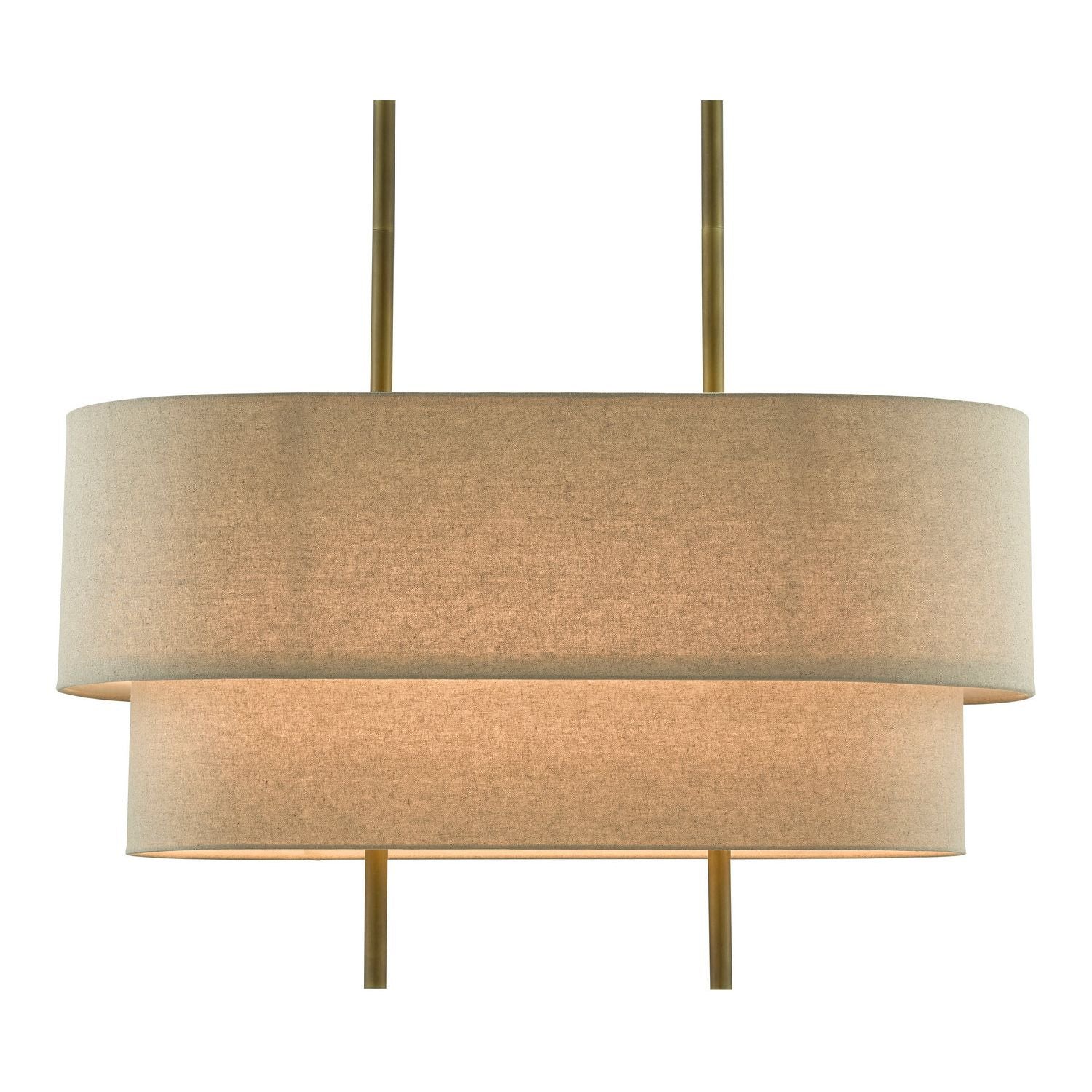 Currey and Company - Combermere Rectangular Chandelier - 9000-0620 | Montreal Lighting & Hardware