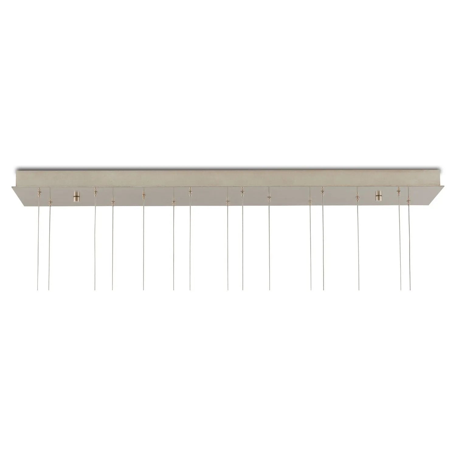 Currey and Company - Daze Rectangular 15-Light Multi-Drop Pendant - 9000-0892 | Montreal Lighting & Hardware