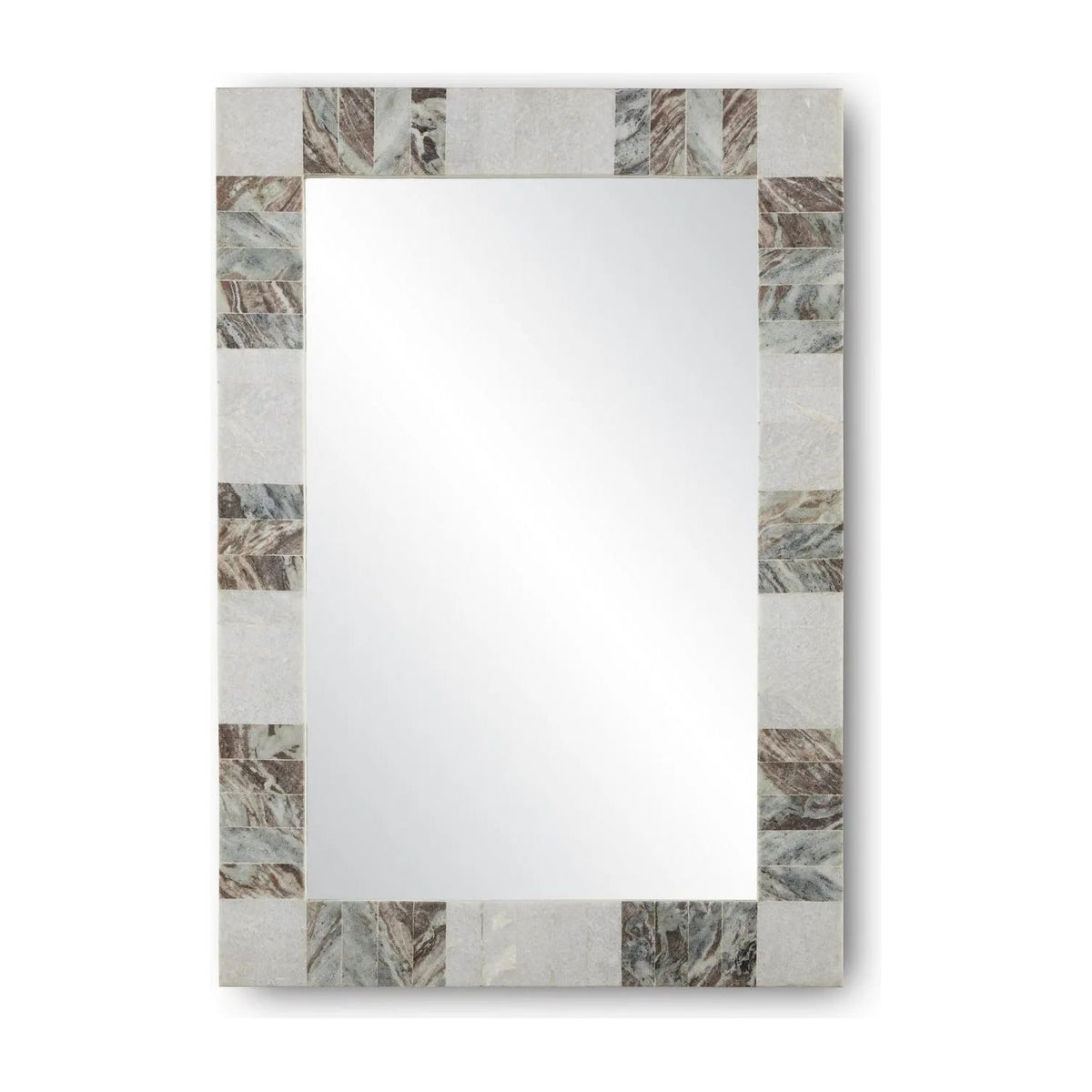 Currey and Company - Elena Rectangular Mirror - 1000-0132 | Montreal Lighting & Hardware