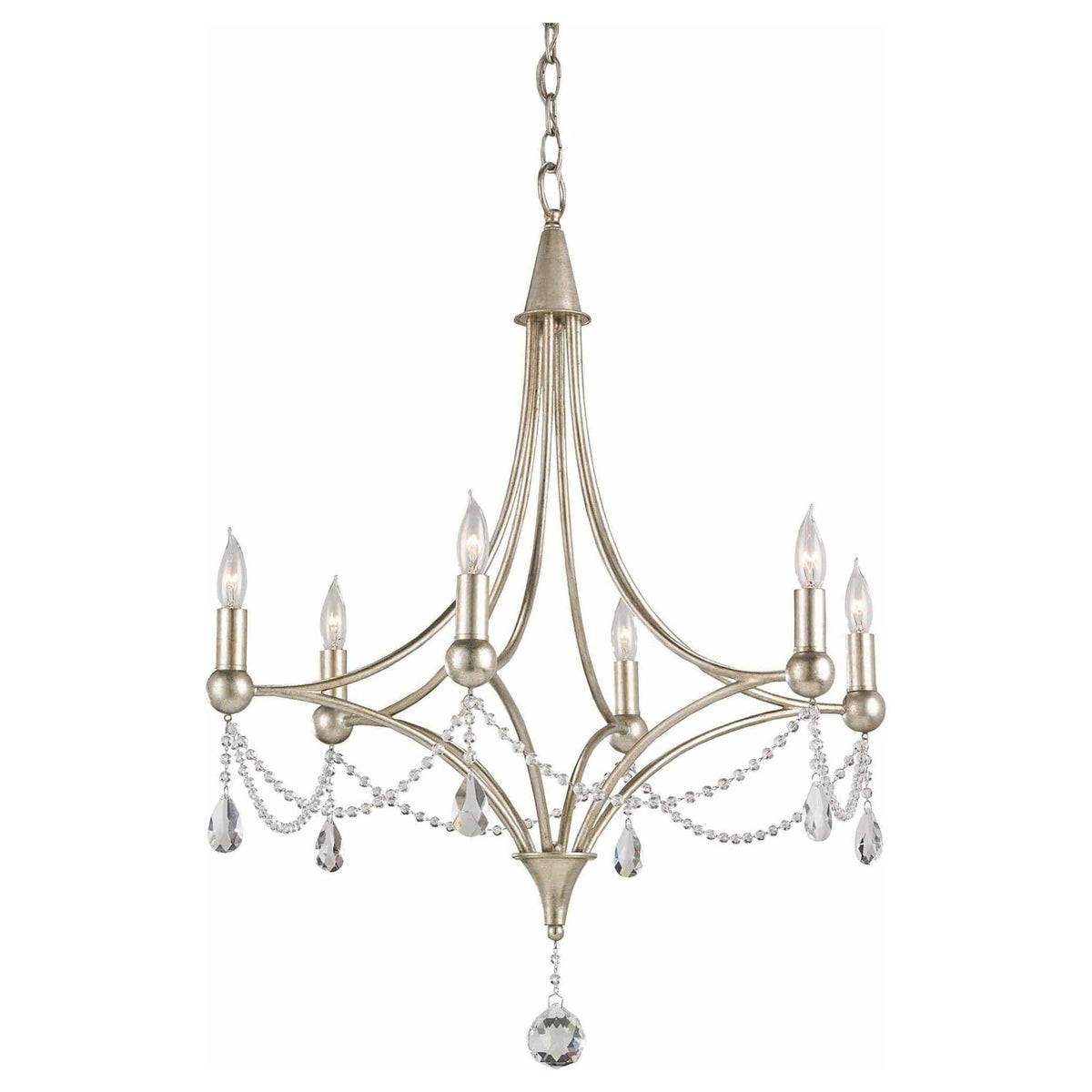 Currey and Company - Etiquette Chandelier - 9831 | Montreal Lighting & Hardware