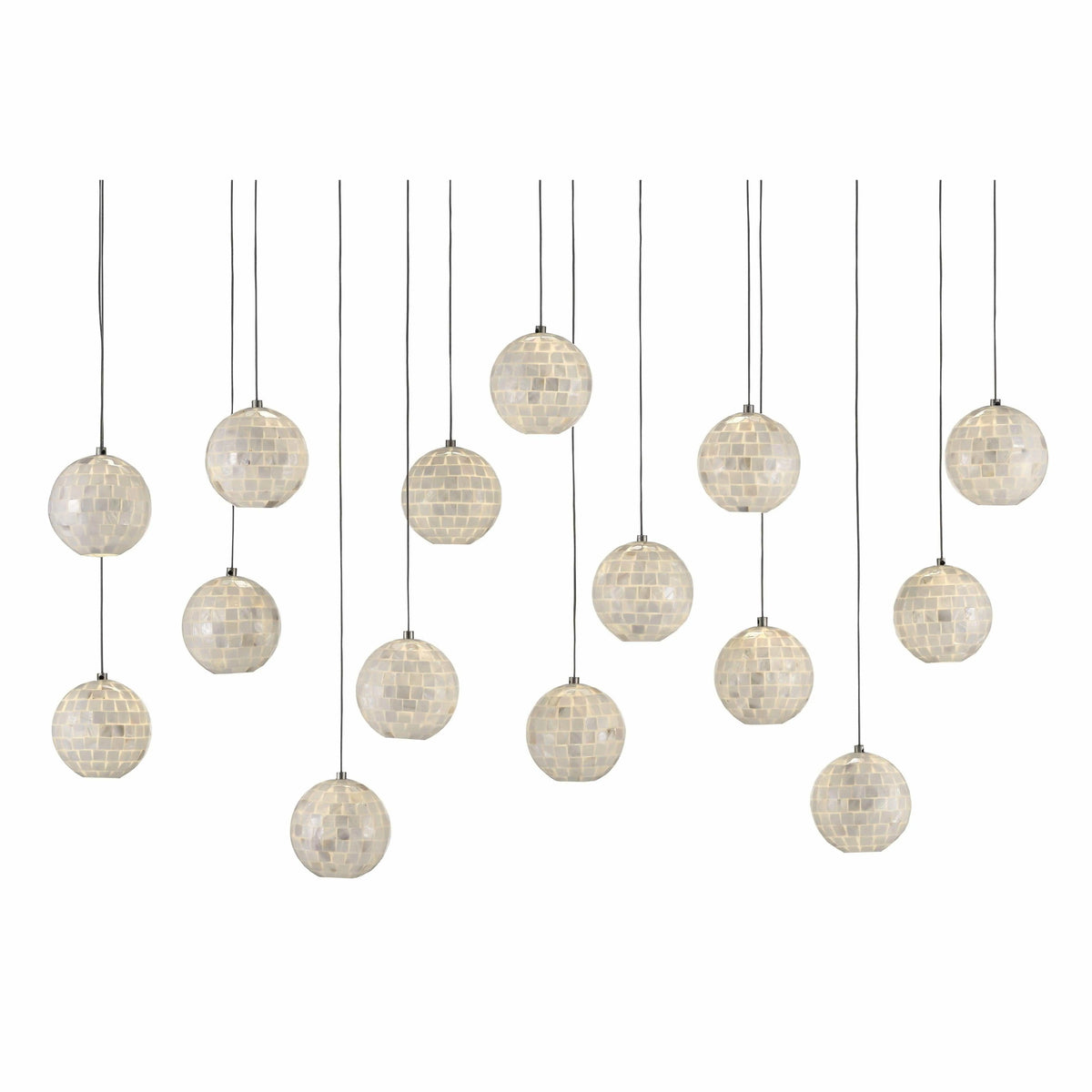 Currey and Company - Finhorn Linear Multi Pendant - 9000-0720 | Montreal Lighting & Hardware