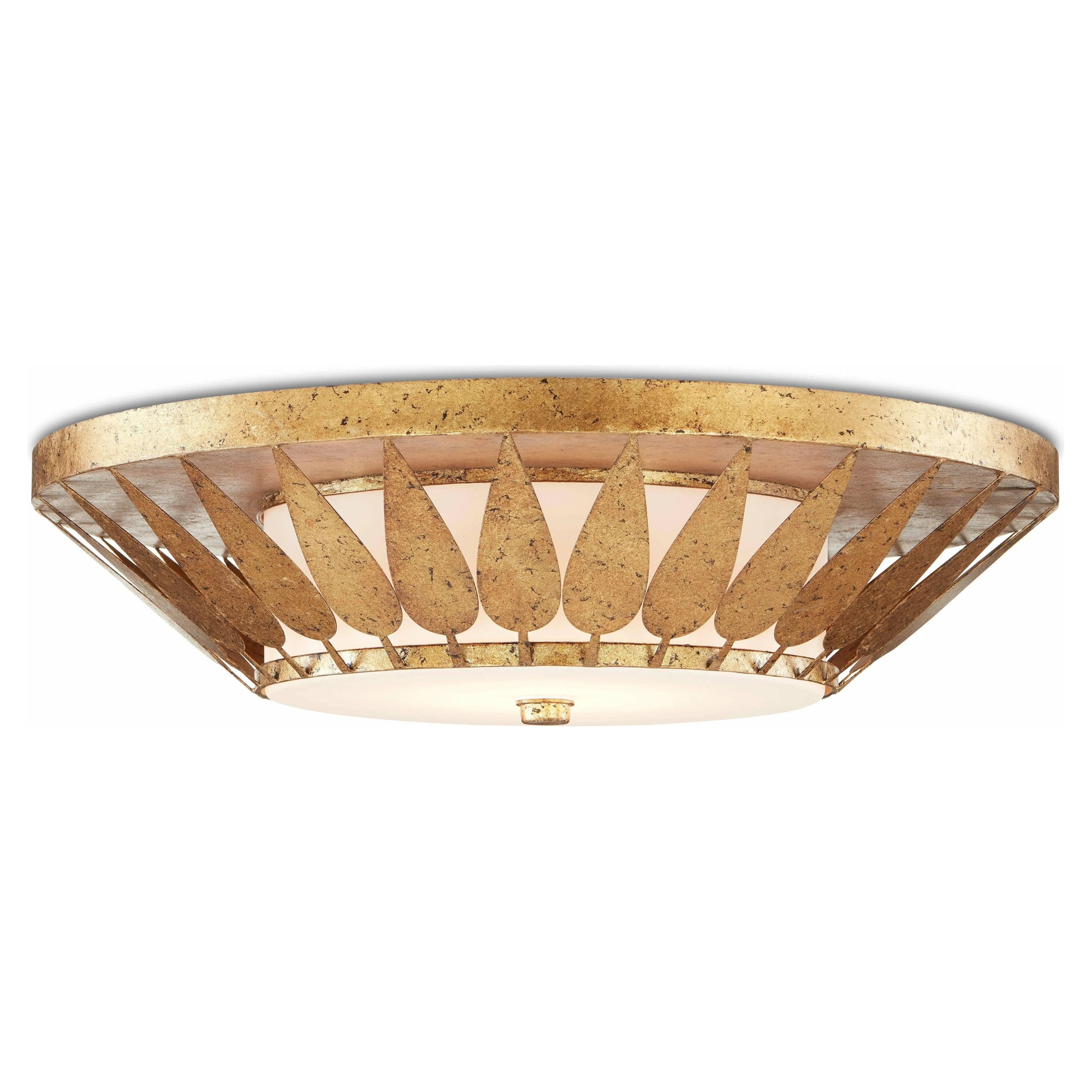 Currey and Company - Floris Flush Mount - 9999-0055 | Montreal Lighting & Hardware