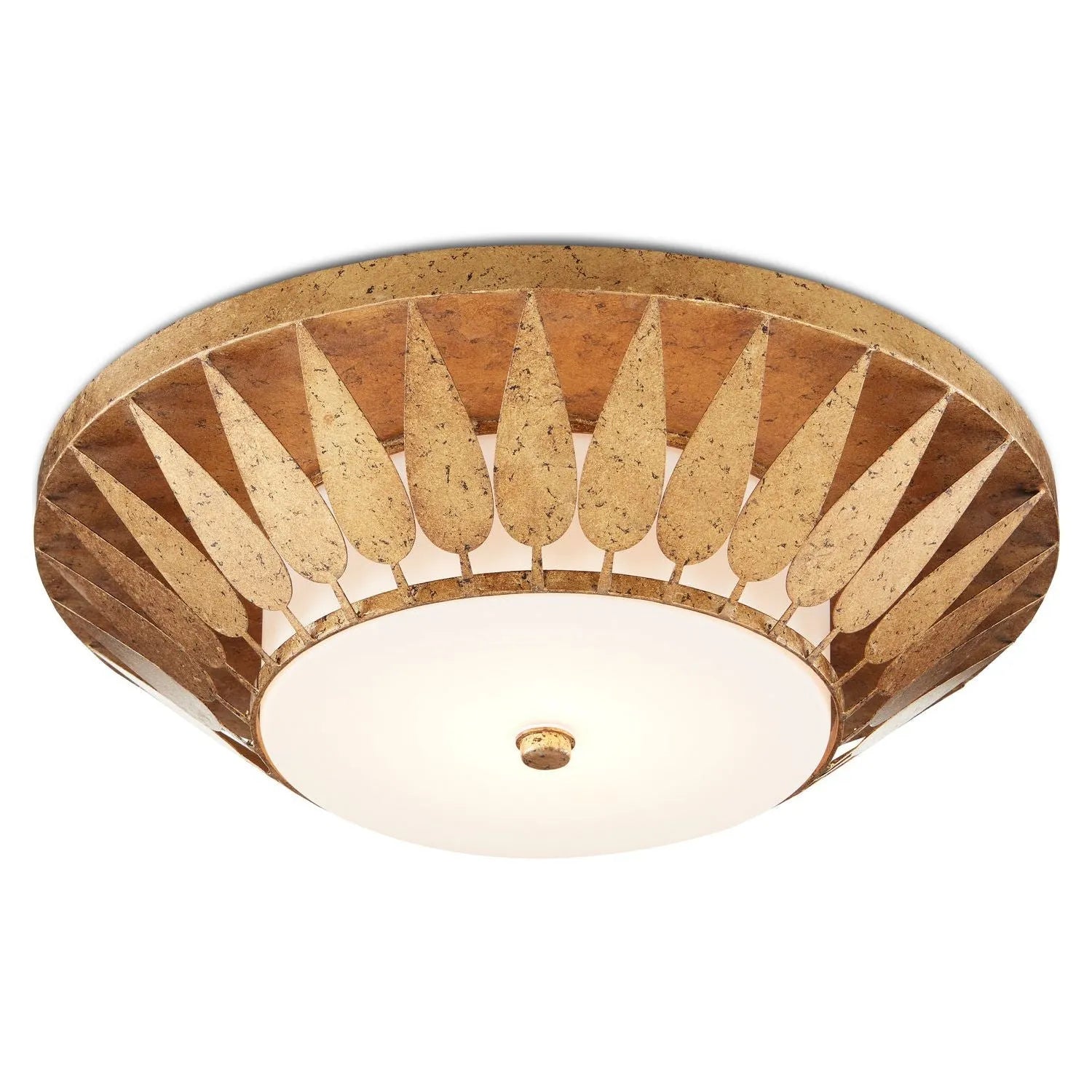 Currey and Company - Floris Flush Mount - 9999-0055 | Montreal Lighting & Hardware