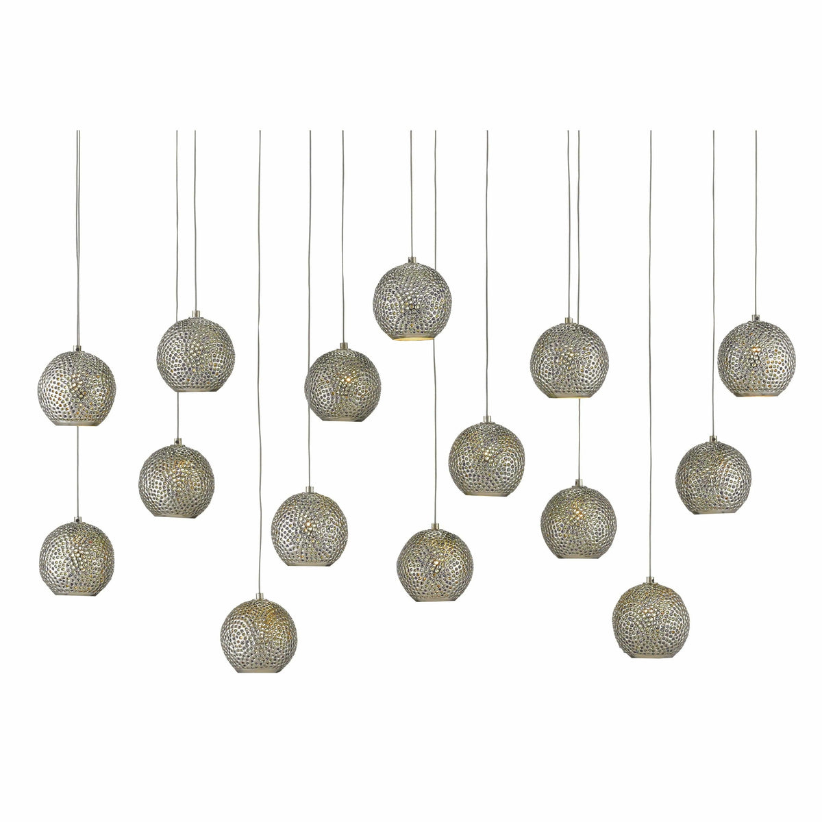 Currey and Company - Giro Linear Multi Pendant - 9000-0685 | Montreal Lighting & Hardware