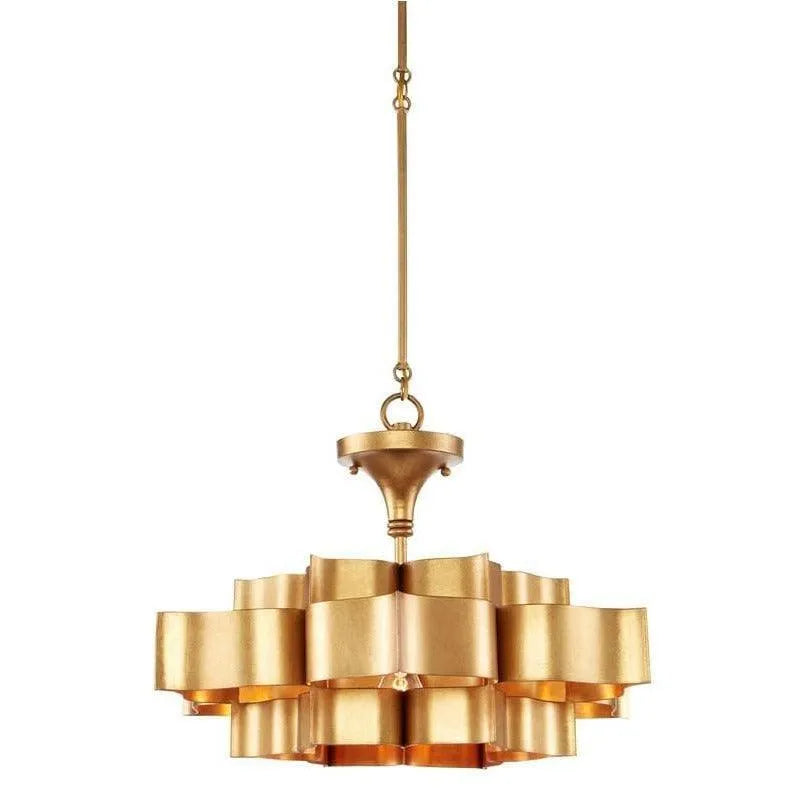 Currey and Company - Grand Lotus Chandelier - 9944 | Montreal Lighting & Hardware