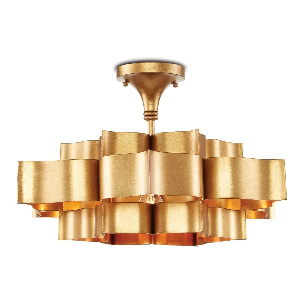 Currey and Company - Grand Lotus Chandelier - 9944 | Montreal Lighting & Hardware