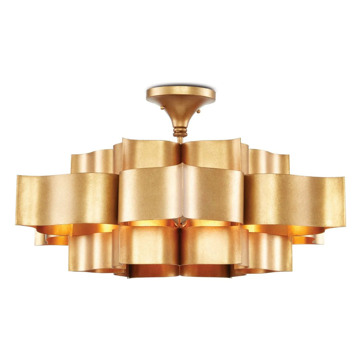 Currey and Company - Grand Lotus Chandelier - 9944 | Montreal Lighting & Hardware