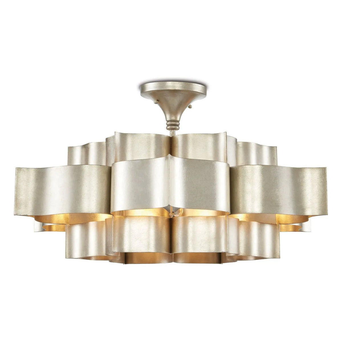 Currey and Company - Grand Lotus Chandelier - 9944 | Montreal Lighting & Hardware