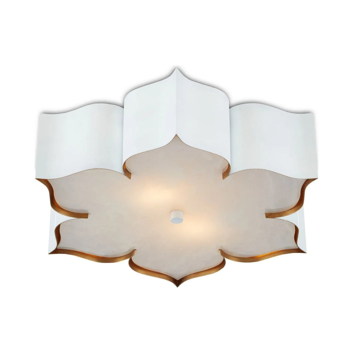 Currey and Company - Grand Lotus Flush Mount - 9999-0010 | Montreal Lighting & Hardware