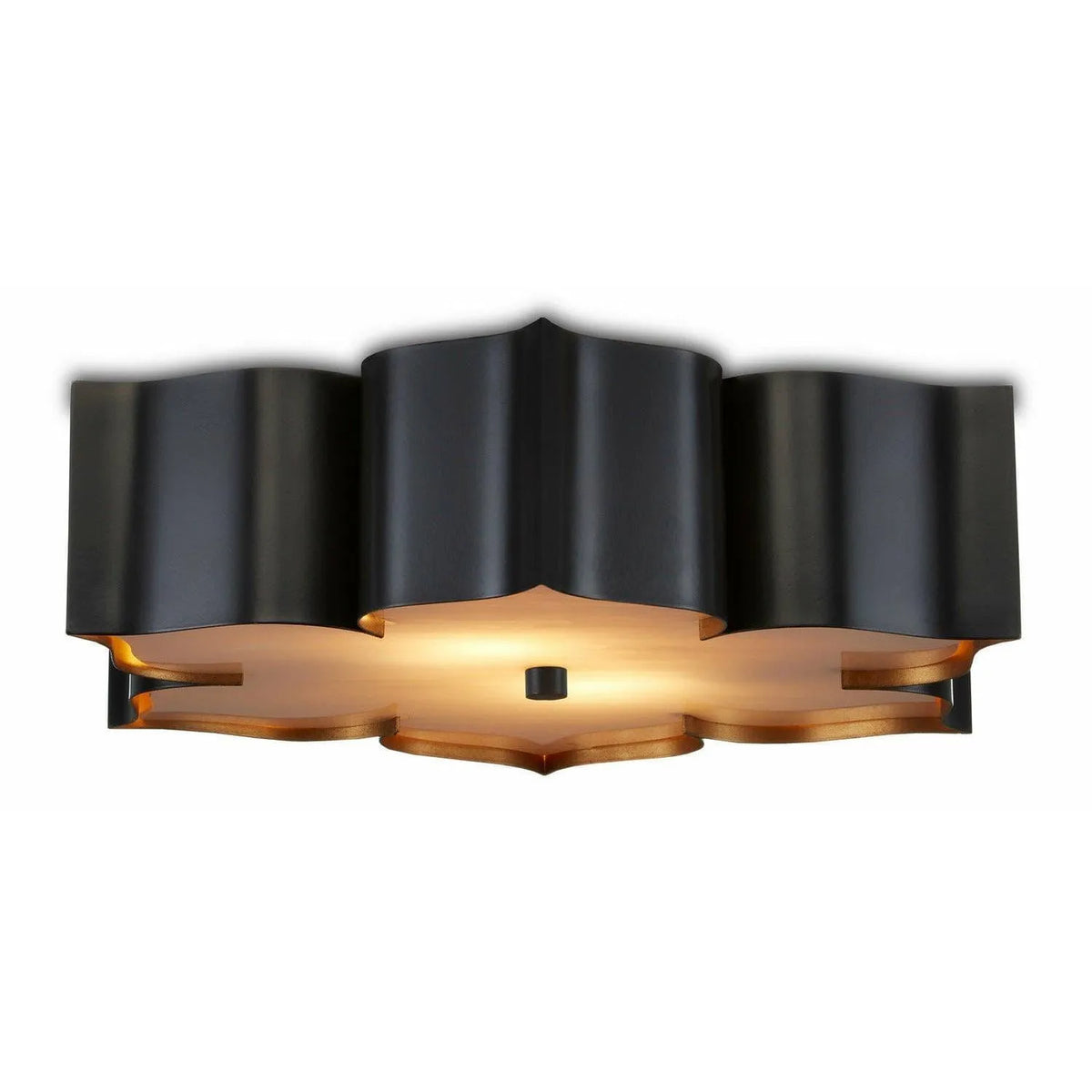 Currey and Company - Grand Lotus Flush Mount - 9999-0060 | Montreal Lighting & Hardware