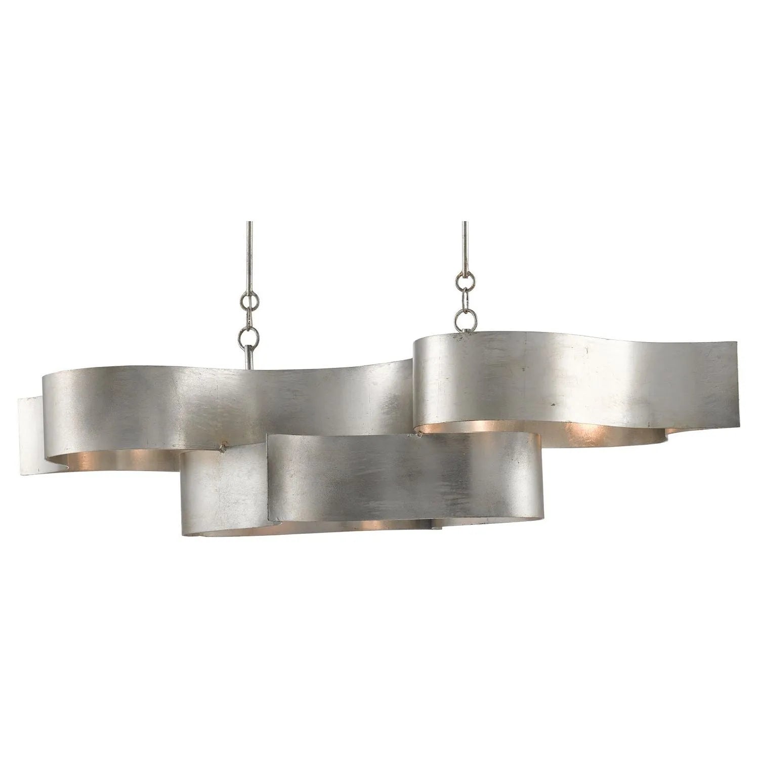 Currey and Company - Grand Lotus Linear Chandelier - 9000-0046 | Montreal Lighting & Hardware