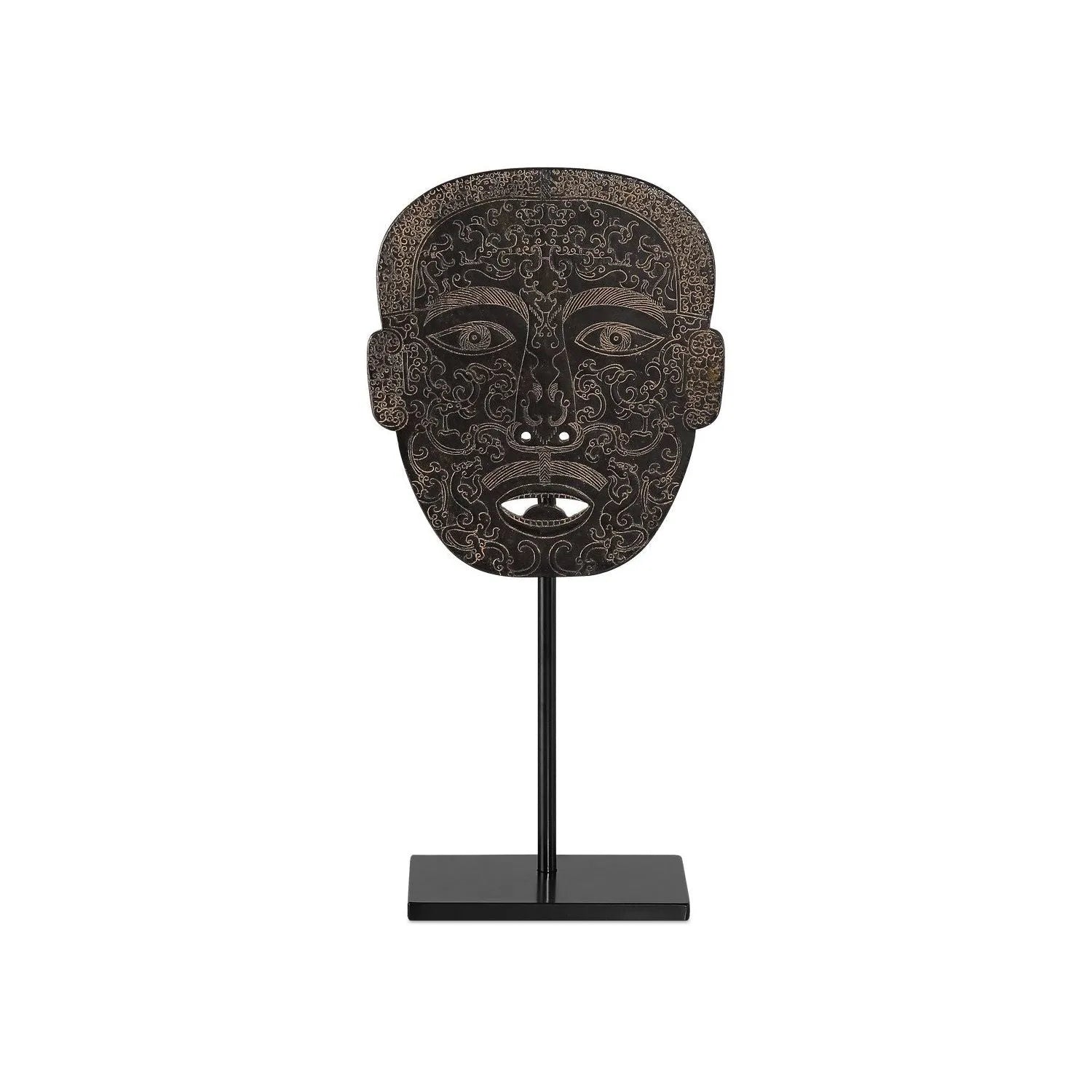 Currey and Company - Han Dynasty Jade Medicine Mask - 1200-0860 | Montreal Lighting & Hardware