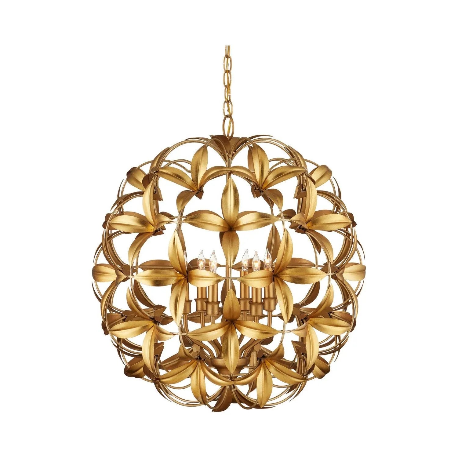 Currey and Company - Helenium Orb Chandelier - 9000-1214 | Montreal Lighting & Hardware