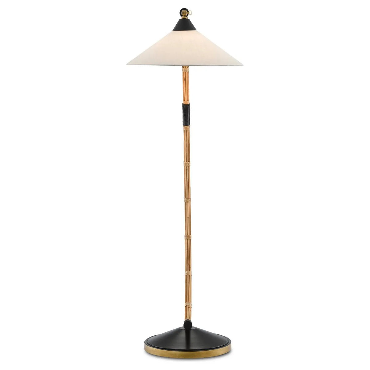 Currey and Company - Lisbon Floor Lamp - 8000-0088 | Montreal Lighting & Hardware