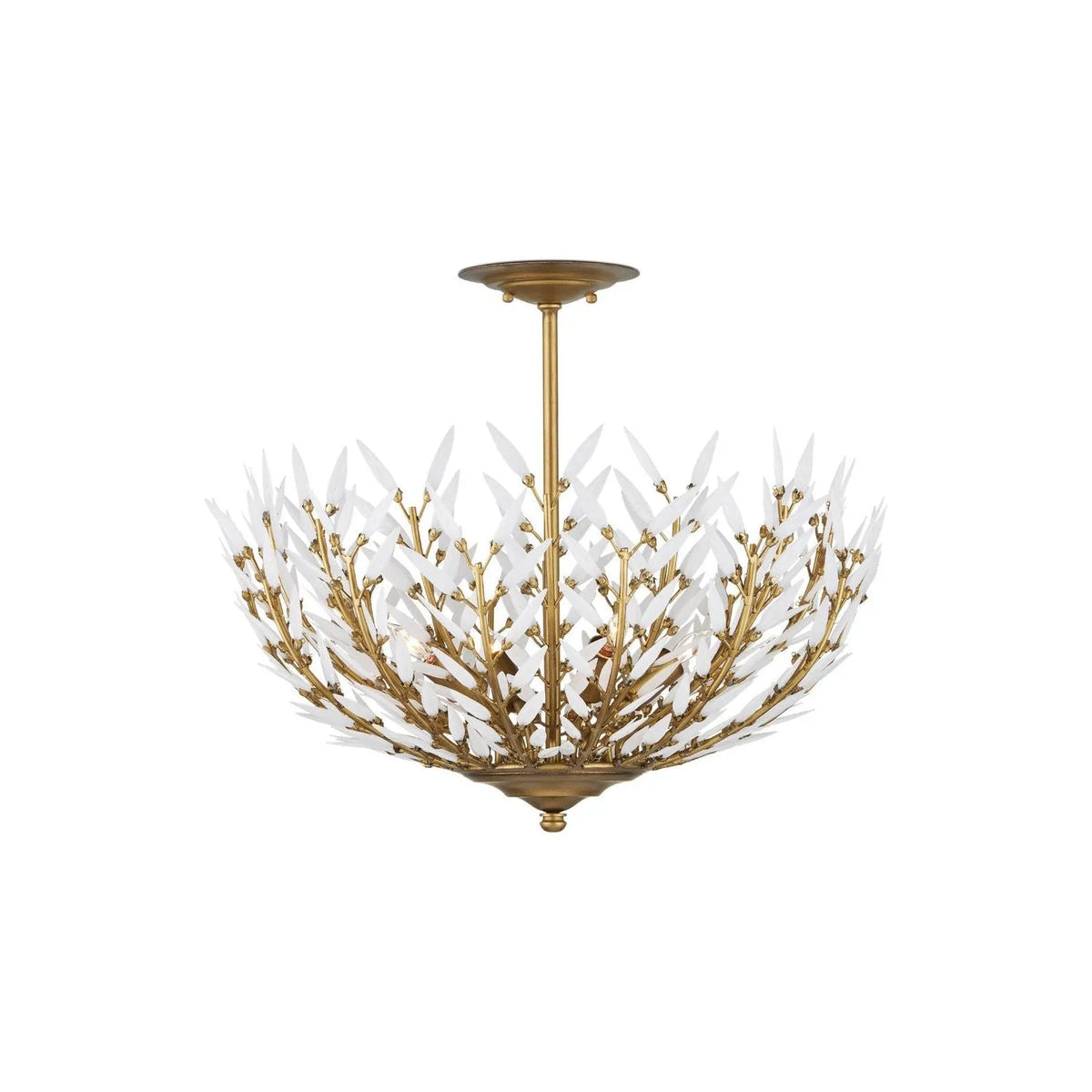 Currey and Company - Magnum Opus Semi-Flush Mount - 9000-1224 | Montreal Lighting & Hardware