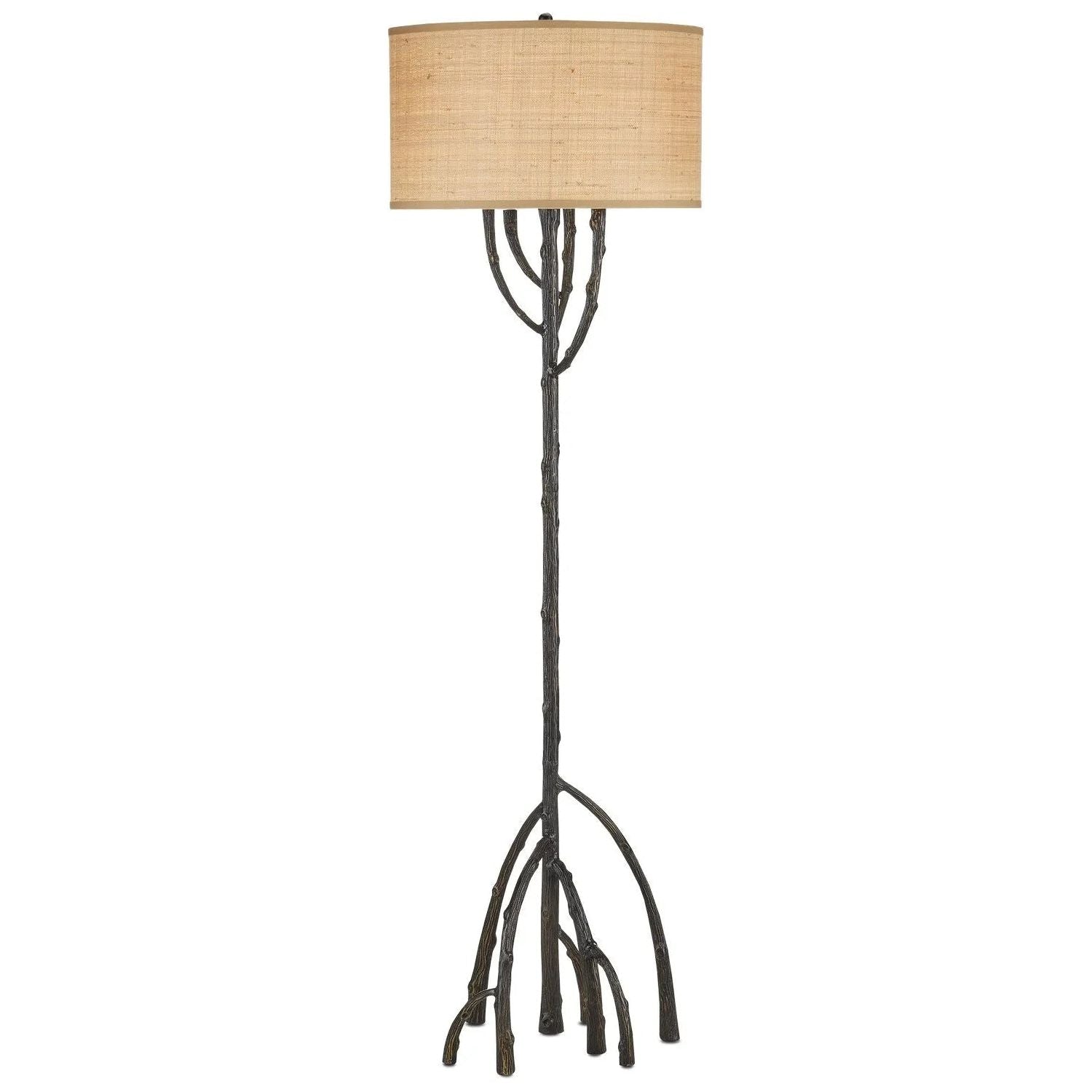 Currey and Company - Mangrove Floor Lamp - 8000-0142 | Montreal Lighting & Hardware