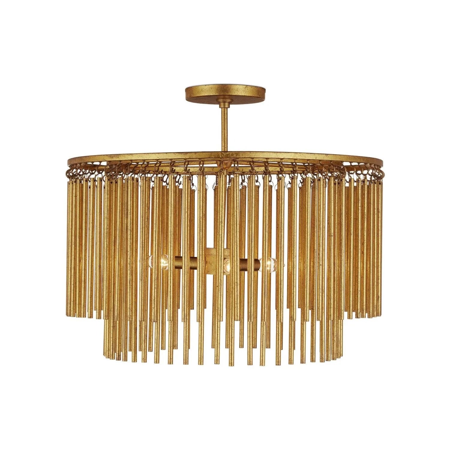 Currey and Company - Mantra Semi-Flush Mount - 9000-1197 | Montreal Lighting & Hardware