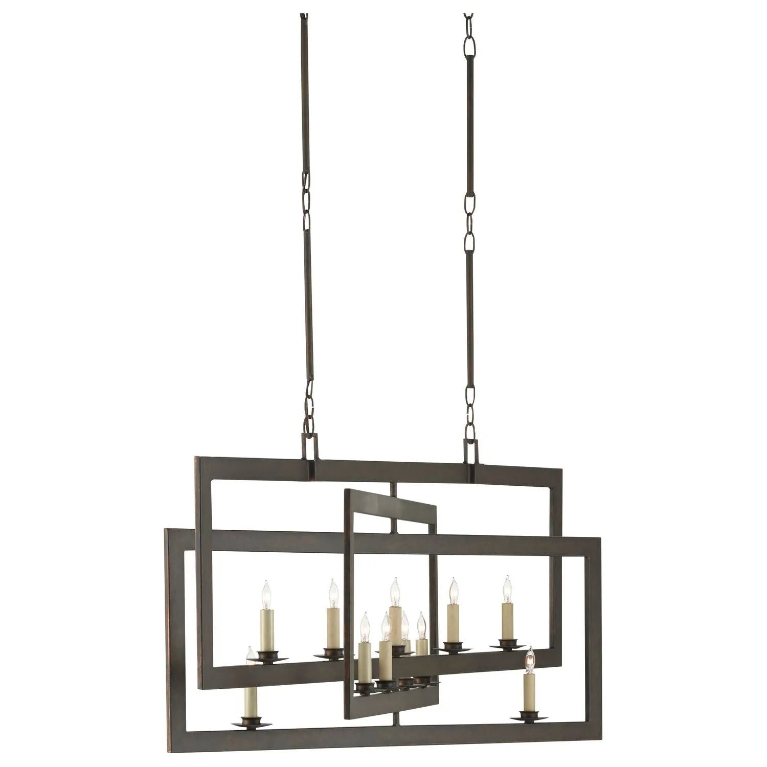 Currey and Company - Middleton Linear Chandelier - 9000-0525 | Montreal Lighting & Hardware