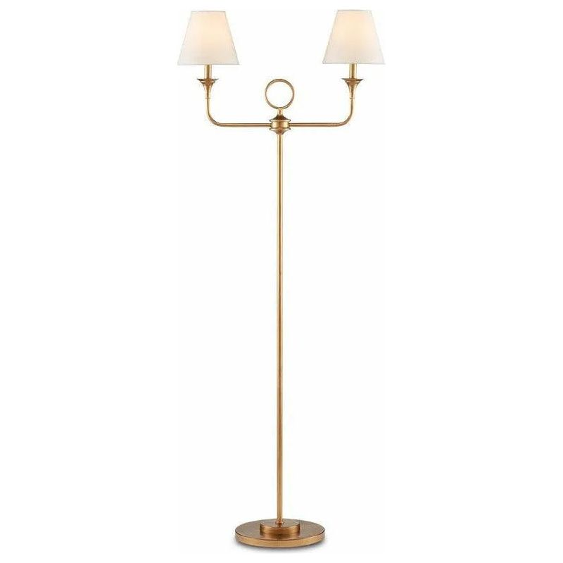 Currey and Company - Nottaway Floor Lamp - 8000-0109 | Montreal Lighting & Hardware