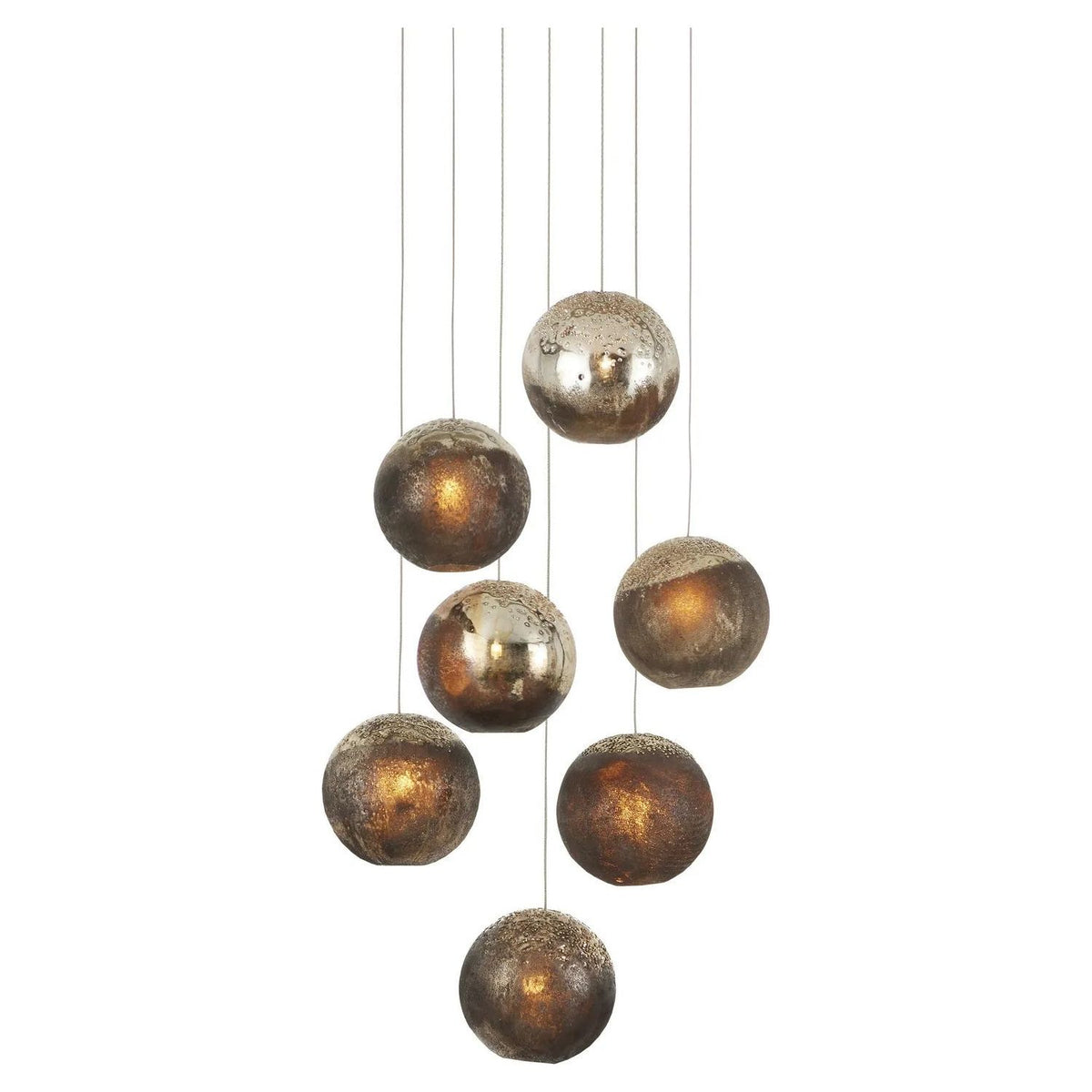 Currey and Company - Pathos Multi Light Pendant - 9000-1014 | Montreal Lighting & Hardware