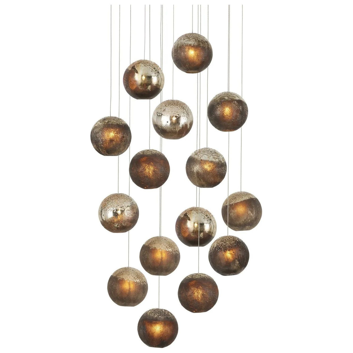 Currey and Company - Pathos Multi Light Pendant - 9000-1015 | Montreal Lighting & Hardware