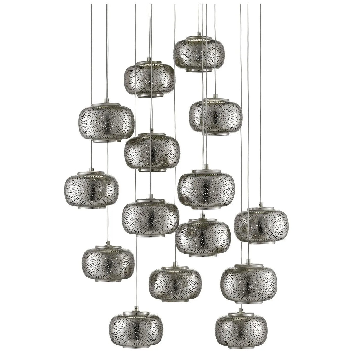 Currey and Company - Pepper Multi Pendant - 9000-0691 | Montreal Lighting & Hardware