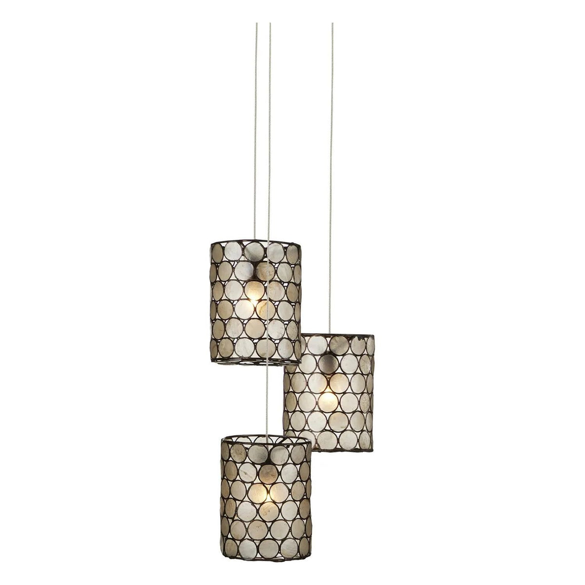 Currey and Company - Regatta Multi Light Pendant - 9000-1048 | Montreal Lighting & Hardware