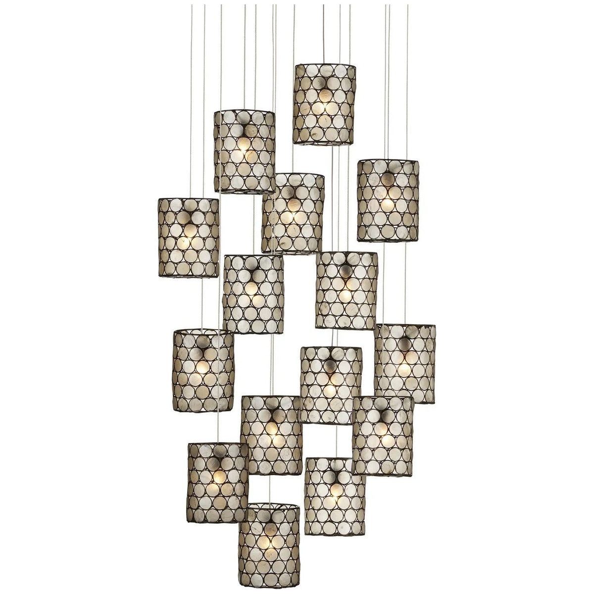 Currey and Company - Regatta Multi Light Pendant - 9000-1050 | Montreal Lighting & Hardware