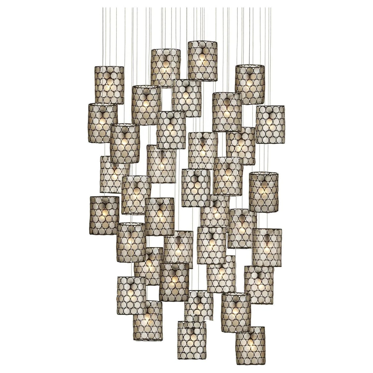 Currey and Company - Regatta Multi Light Pendant - 9000-1053 | Montreal Lighting & Hardware