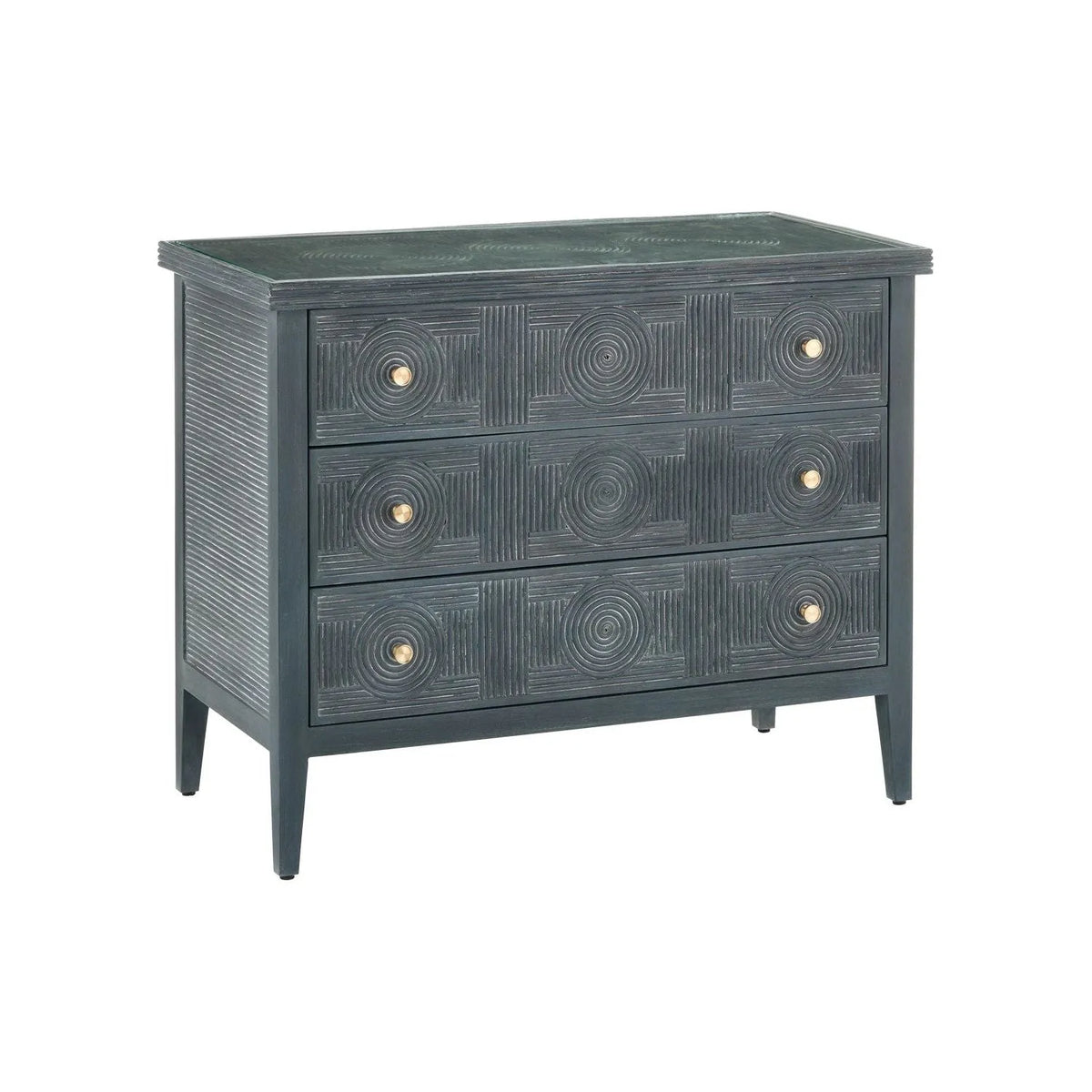 Currey and Company - Santos Chest - 3000-0291 | Montreal Lighting & Hardware