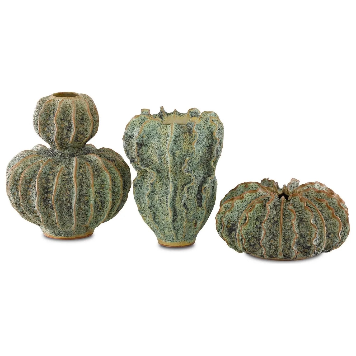 Currey and Company - Sunken Boat Double Gourd Vase - 1200-0299 | Montreal Lighting & Hardware