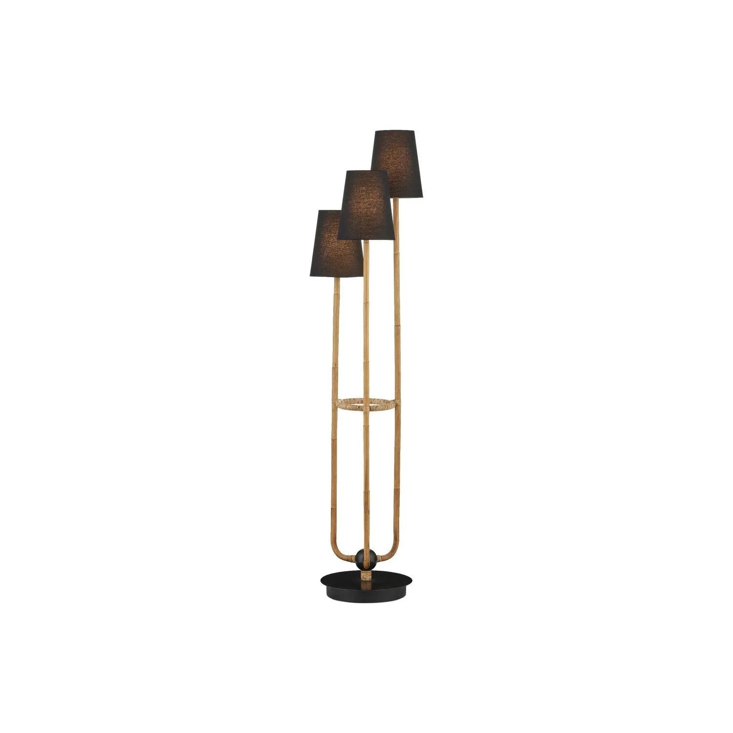 Currey and Company - Triptych Floor Lamp - 8000-0159 | Montreal Lighting & Hardware