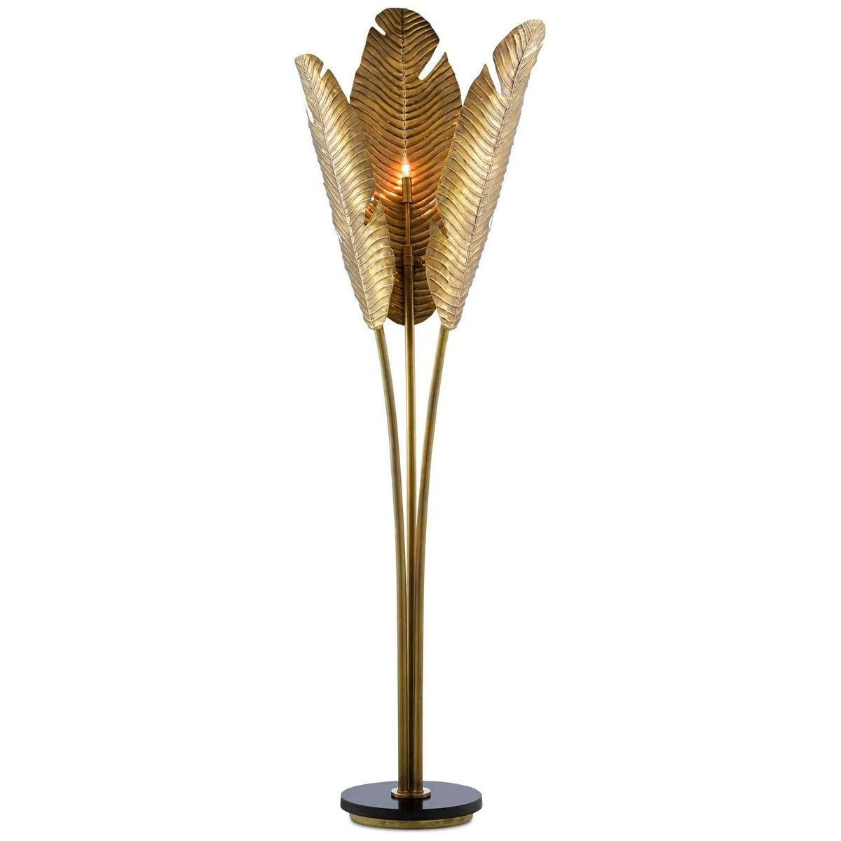 Currey and Company - Tropical Floor Lamp - 8000-0071 | Montreal Lighting & Hardware