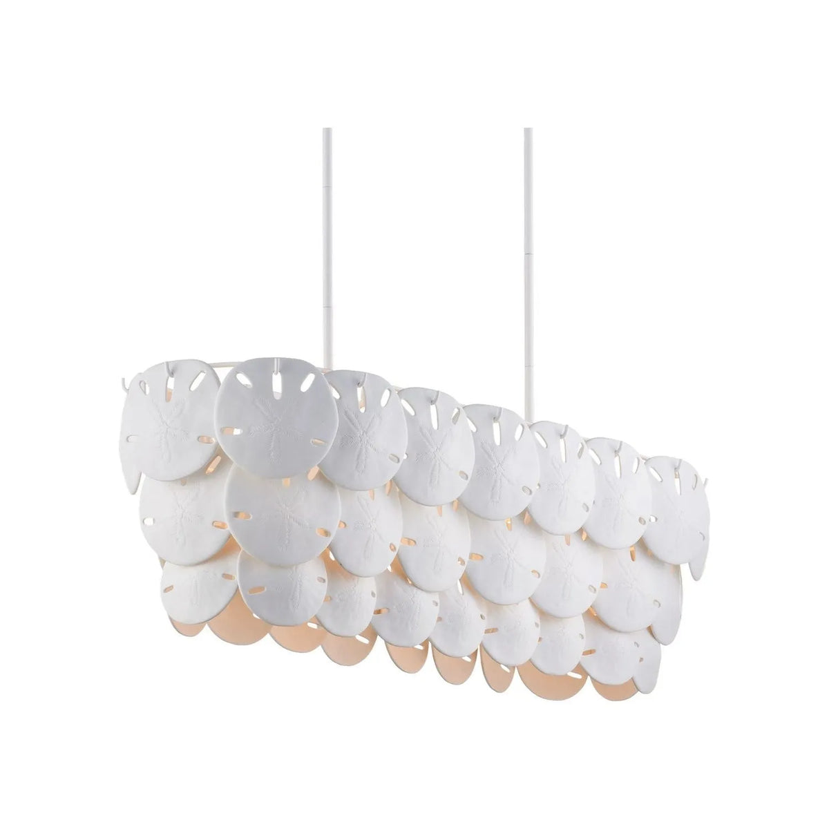 Currey and Company - Tulum Oval Chandelier - 9000-1203 | Montreal Lighting & Hardware