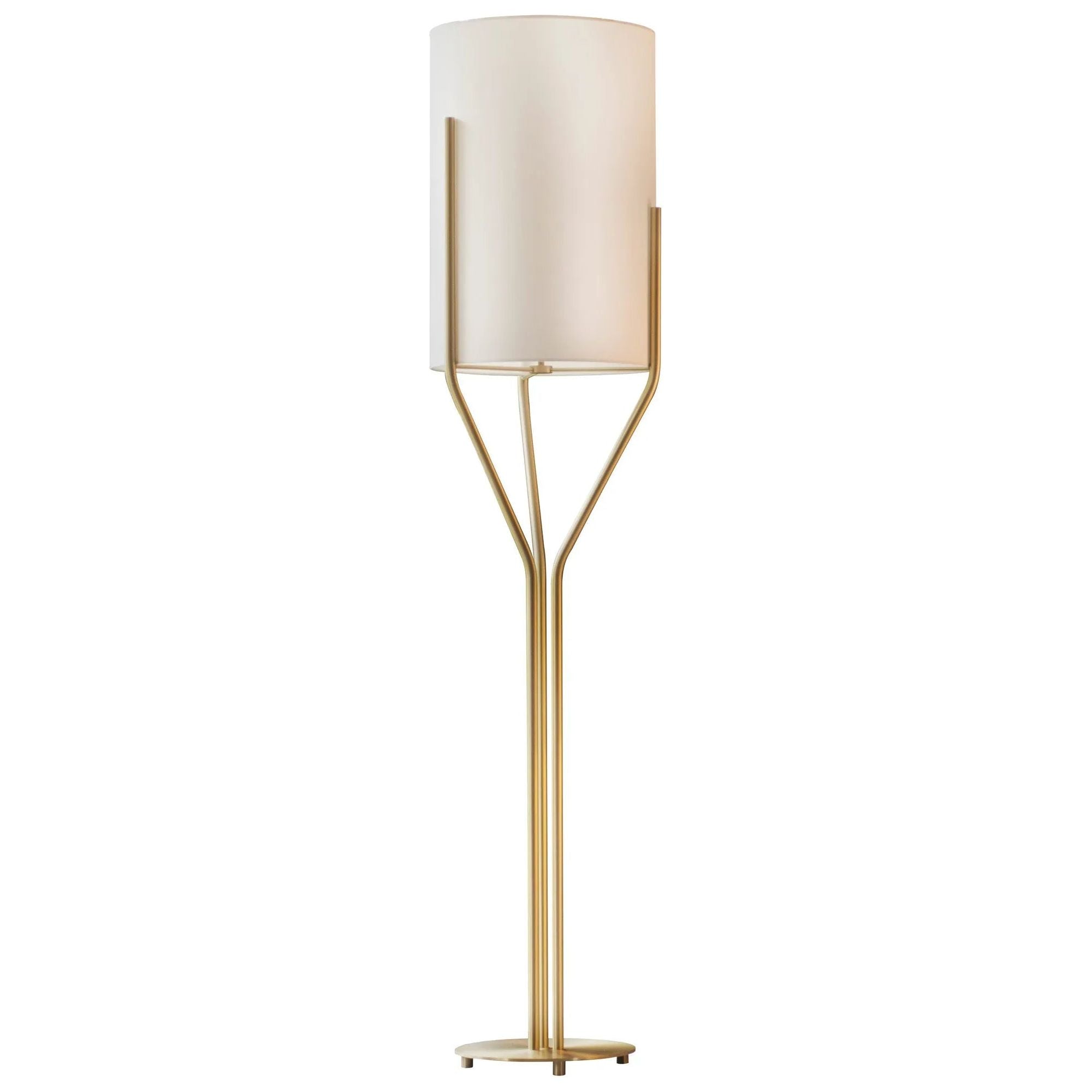 CVL Luminaires - Arborescence Large Shade Floor Lamp - ARBORES-FL-L-DP100-PB | Montreal Lighting & Hardware