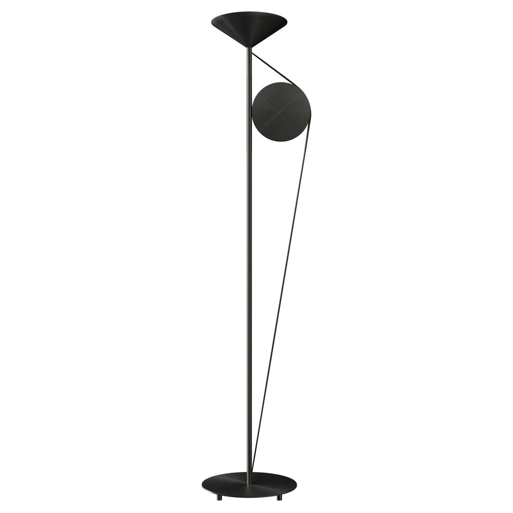 CVL Luminaires - Cercle et Trait Floor Lamp - CERCLE&TRAIT-FLOOR-SB | Montreal Lighting & Hardware