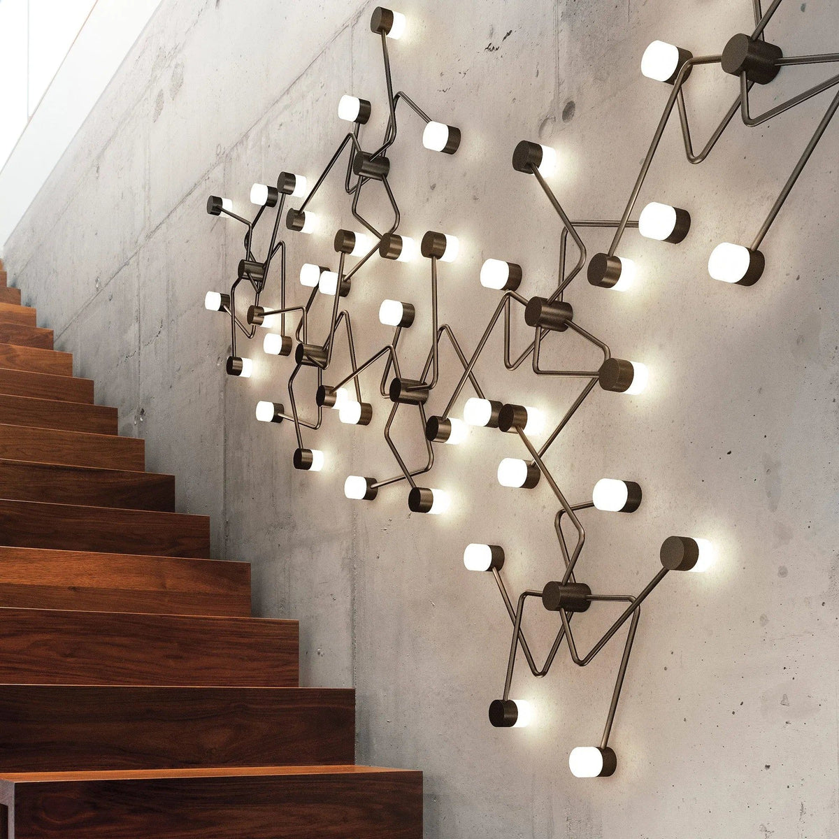 CVL Luminaires - Constellation Wall / Ceiling Light - CONSTELLATION-WALL-SG/SB | Montreal Lighting & Hardware