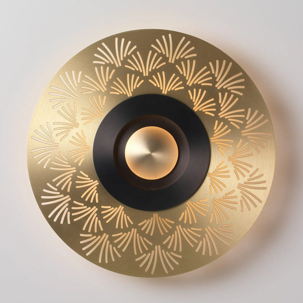 CVL Luminaires - Earth Palm Wall / Ceiling Light - EARTHPALM-WACE-17-SB/SB | Montreal Lighting & Hardware