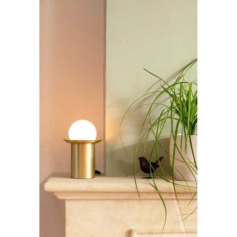 CVL Luminaires - Janed Table Lamp - JANED-TBL-PB/PB | Montreal Lighting & Hardware