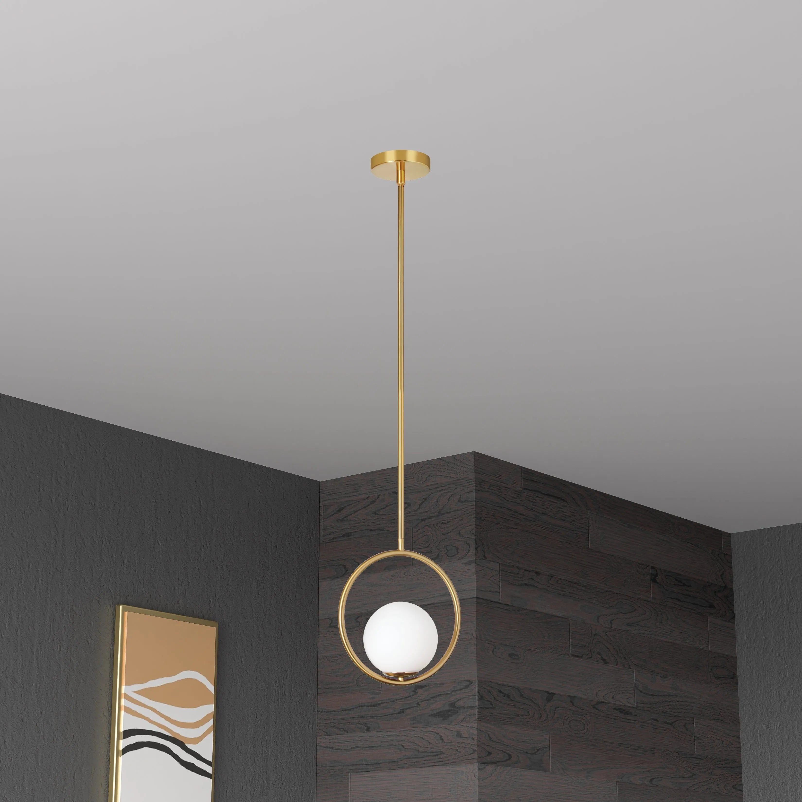 Dainolite - Adrienna Pendant - ADR-101P-MB | Montreal Lighting & Hardware