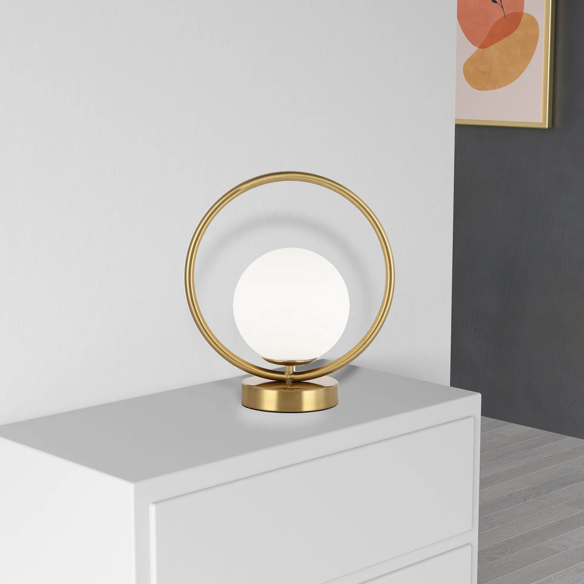 Dainolite - Adrienna Table Lamp - ADR-101T-MB | Montreal Lighting & Hardware