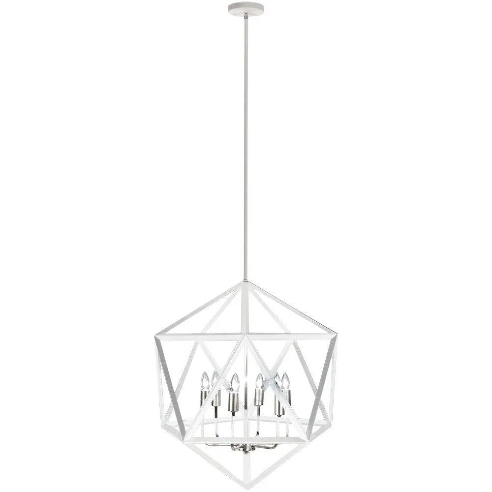 Dainolite - Archello Chandelier - ARC-226C-WH-SC | Montreal Lighting & Hardware