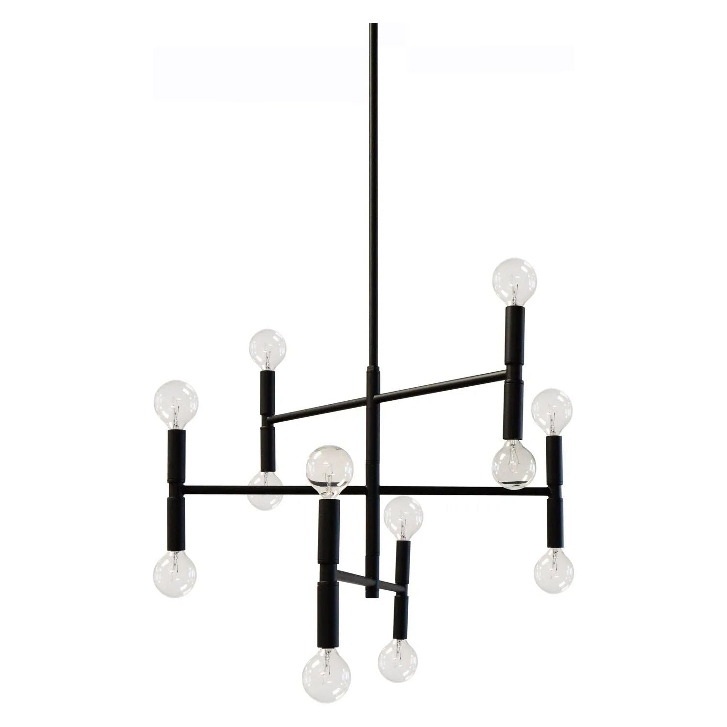 Dainolite - Ava Chandelier - AVA-2012C-MB | Montreal Lighting & Hardware