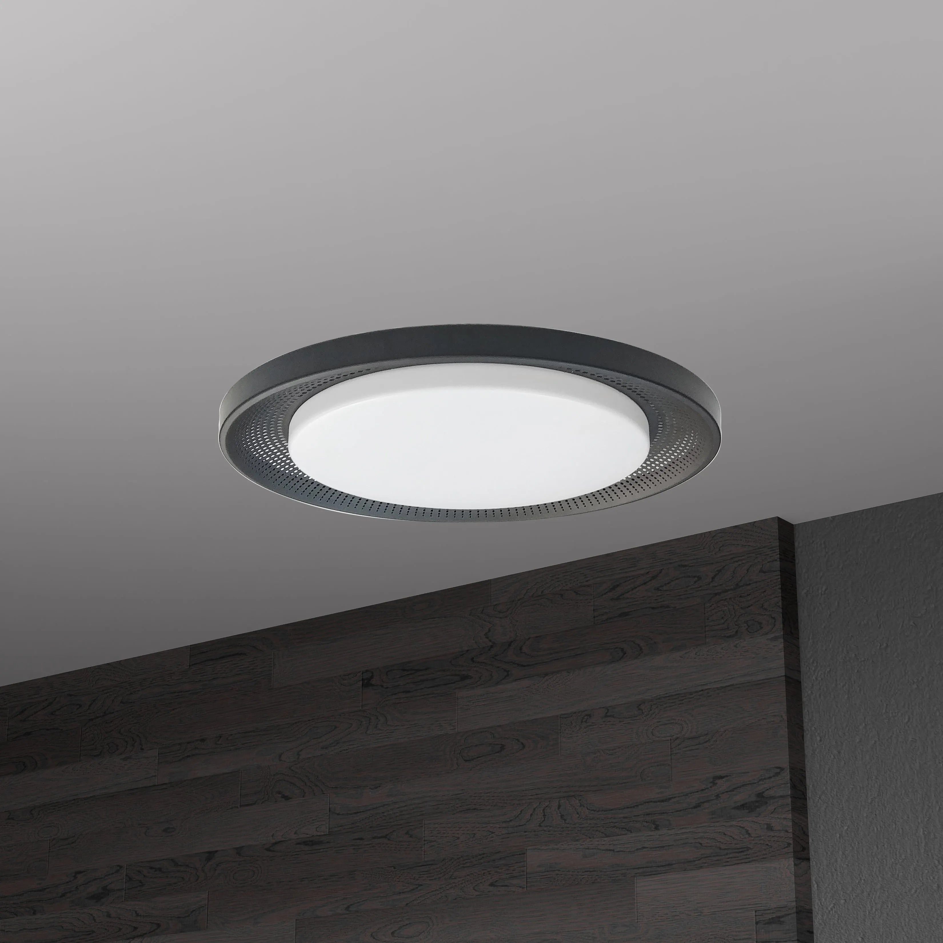 Dainolite - Boullier LED Flush Mount - BLL-1730LEDFH-MB | Montreal Lighting & Hardware