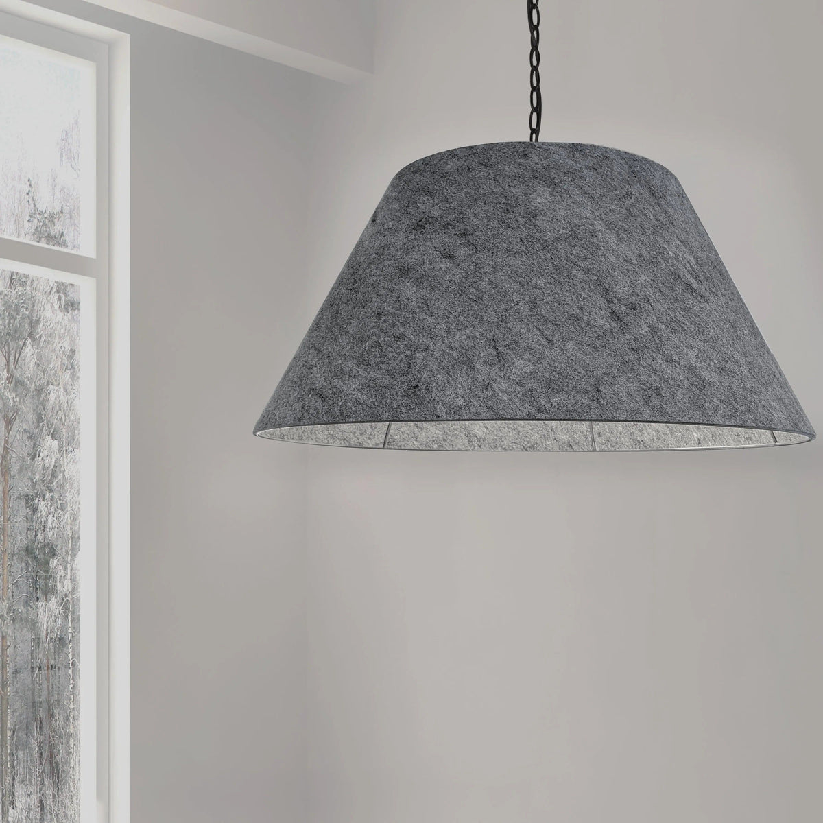 Dainolite - Brynn Pendant - BRY-L-BK-500 | Montreal Lighting & Hardware