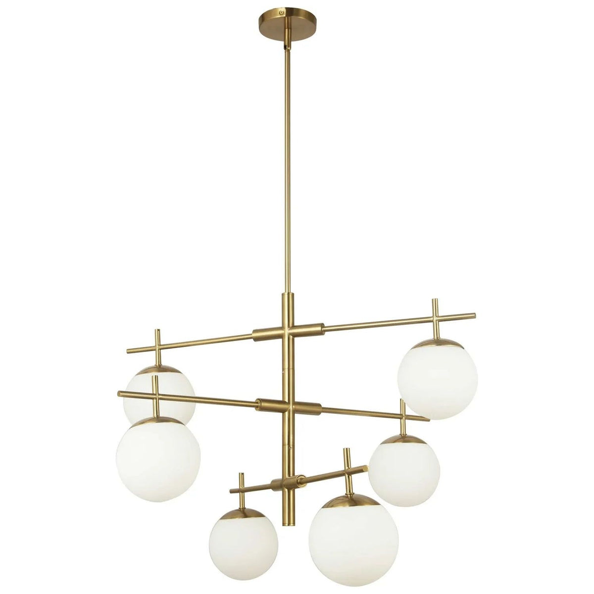 Dainolite - Caelia Chandelier - CAE-306C-AGB | Montreal Lighting & Hardware