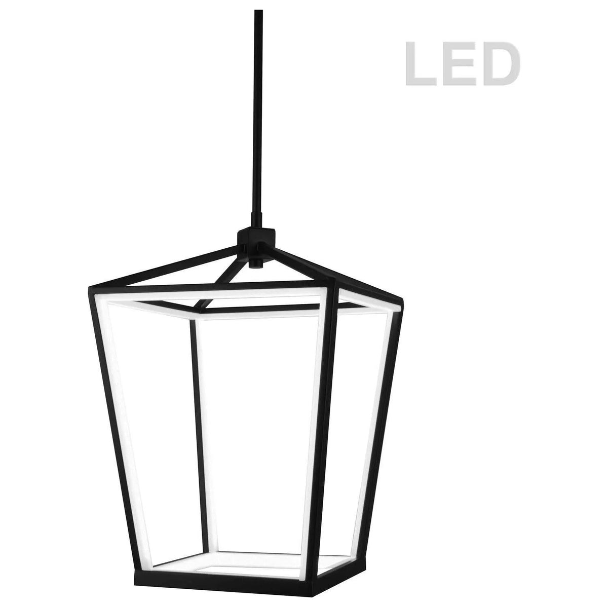 Dainolite - Cage LED Pendant - CAG-2046C-MB | Montreal Lighting & Hardware